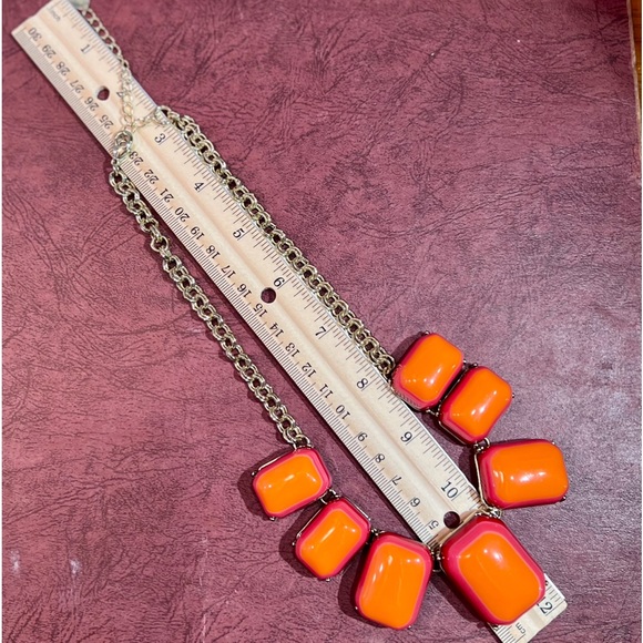 Large Colorful Statement Necklace. Big and Bold colors! - Picture 5 of 15